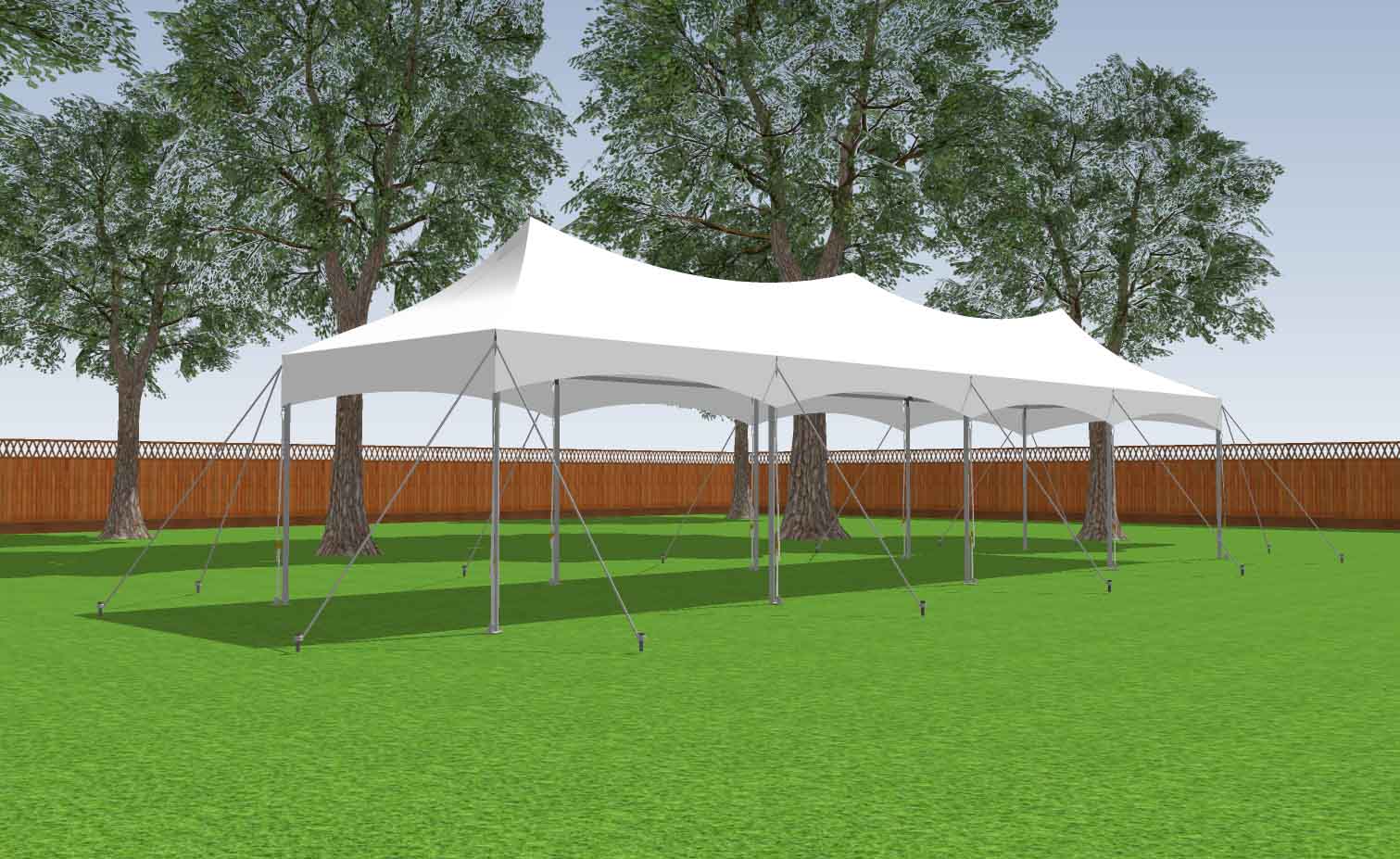 10x40 frame tent
